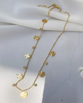Gold Clover Necklace