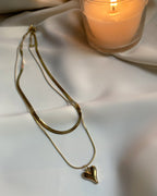Soft glow Heart Necklace