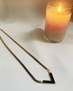 V Pendant Necklace
