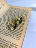 Luxury Gold Shell Stud Earrings for Women