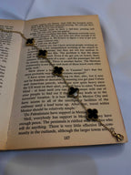 Black Clover Gold Bracelet