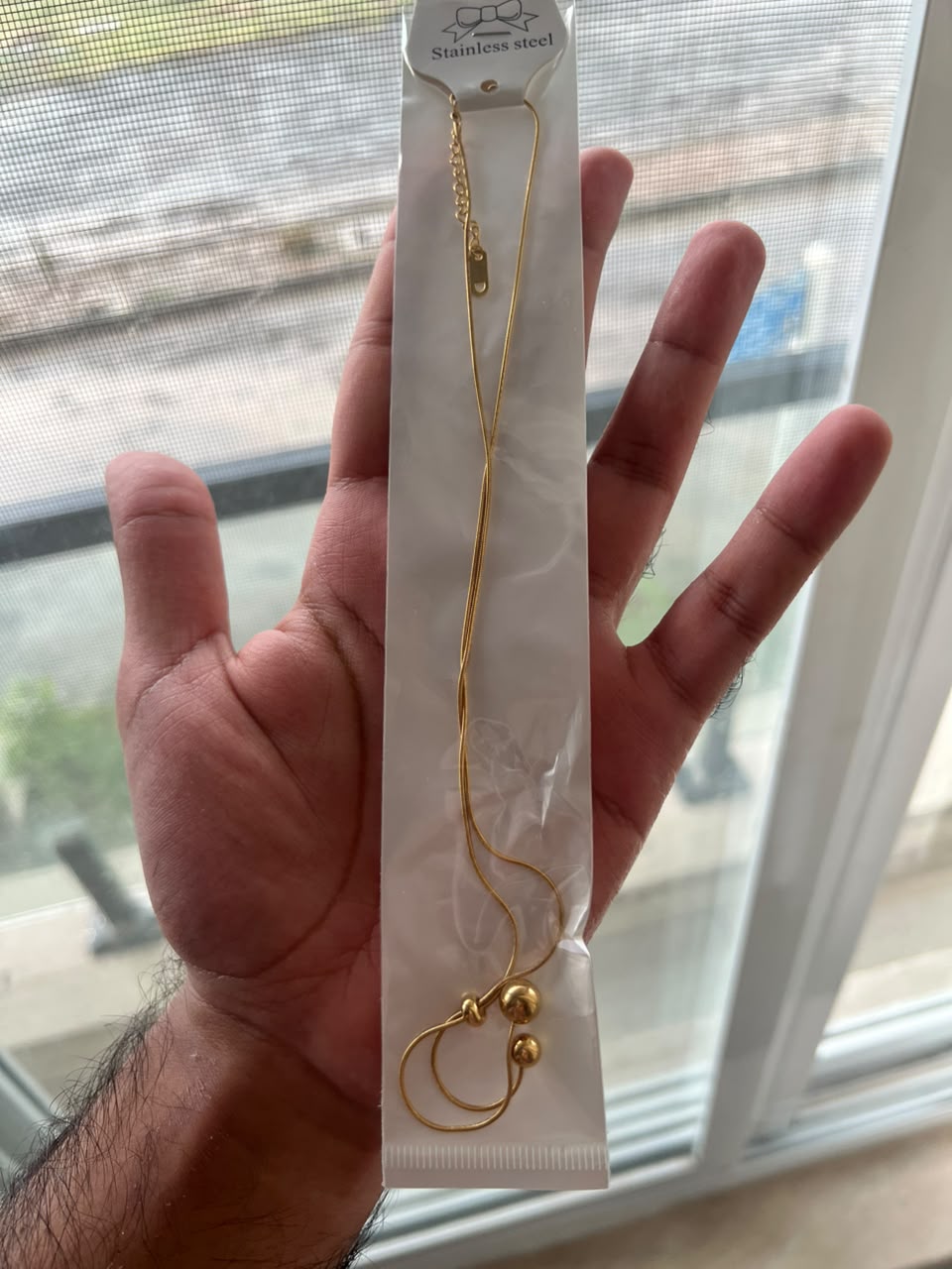 Adjustable Gold Snake Chain Necklace | Stainless Steel Jewelry for Women Pakistan