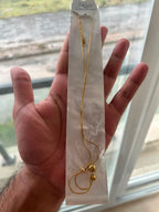 Adjustable Gold Snake Chain Necklace | Stainless Steel Jewelry for Women Pakistan