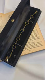 Black Clover Gold Bracelet